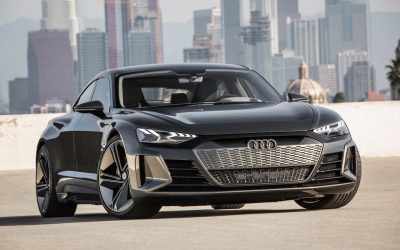 Audis 3:e elbil, en GT-vagn!