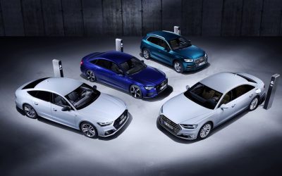 Audi lanserar plug-in hybrider på bred front!